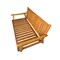 Wooden Porch Swing Bed, 6 FT, with Thick Cushion, Weather-Resistant